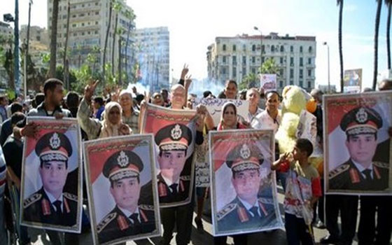 مصر اليوم - ابن خلدون يؤكّد أنَّ السيسي يحظى بدعم 71% من المصريّين