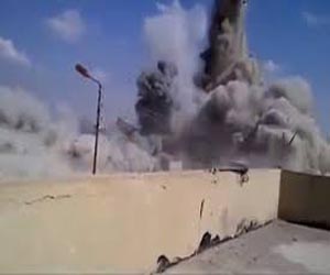   مصر اليوم - الأمن يفجر منزلاً على حدود قطاع غزة