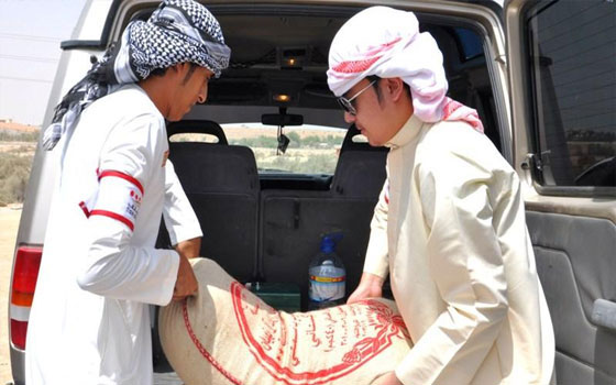   مصر اليوم - خليفة الإنسانية تكرم ألفًا و539 عاملًا في برنامج المساعدات