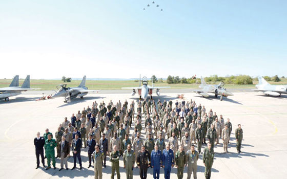   مصر اليوم - القوات الجويَّة السعوديَّة والفرنسيَّة أنهت تمرين الدرع الأخضر في قاعدة نانسي