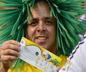   مصر اليوم - بيع أكثر من 126 ألف تذكرة في 4 ساعات لمونديال البرازيل