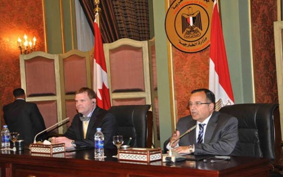   مصر اليوم - كندا تُعلن تأييّدها  لمصر في تطبيّق خارطة الطريّق ودعمها للحكومة الحاليّة