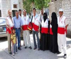   مصر اليوم - الأحمر اليمني تكرم المشاركين في الدورات الإسعافية في تعز