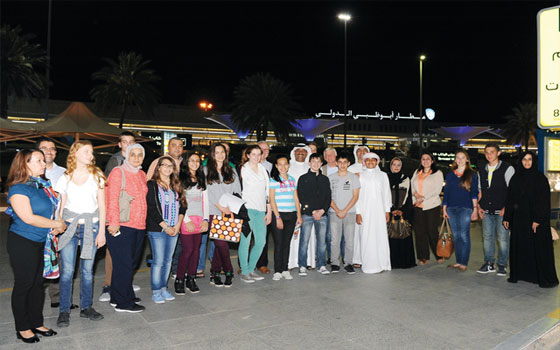   مصر اليوم - وفد طلابي مُكوَّن من 11 طالبًا من مدارس برلين في ألمانيا يزور أبوظبي