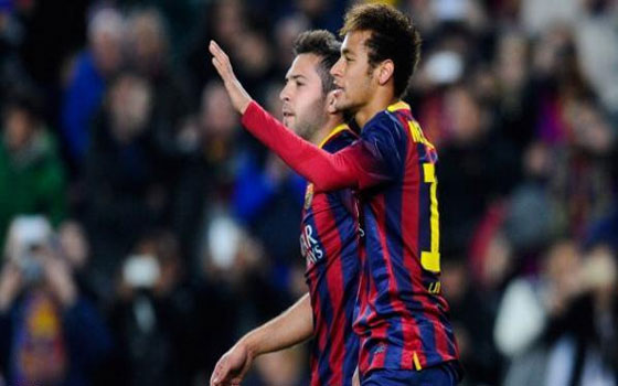   مصر اليوم - لاعبا برشلونة نيمار وغوردي ألبا يتغيّبان عن الملاعب مدة شهر للإصابة