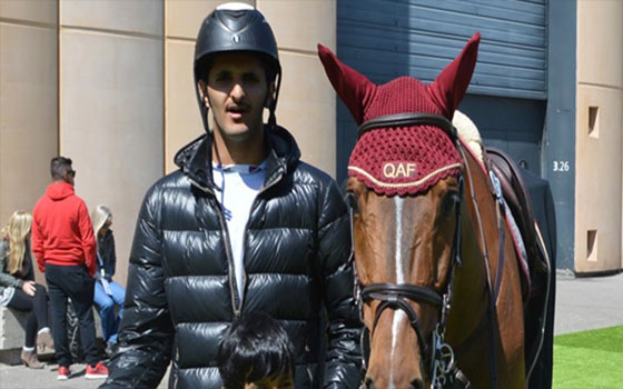   مصر اليوم - الفارس القطري حمد العطية ضمن المتوَّجين في افتتاح كأس العالم