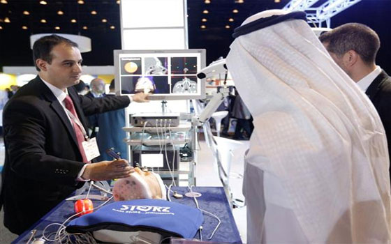   مصر اليوم - افتتاح مؤتمر طب الأنف والأذن والحنجرة في الشرق الأوسط بدبي