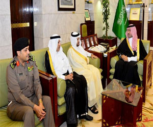   مصر اليوم - نائب أمير منطقة الرياض يستقبل مدير جامعة الجوف