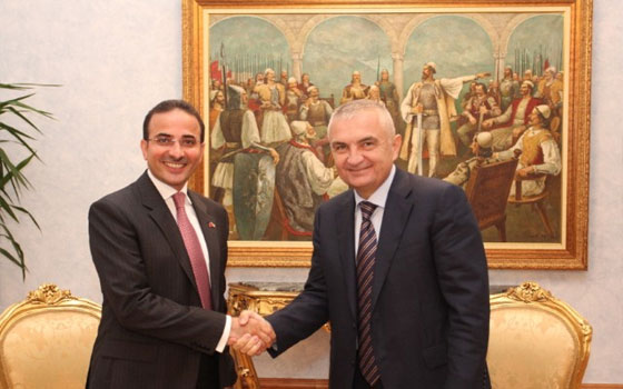 مصر اليوم - رئيس البرلمان الألباني يتسلَّم دعوة من رئيس مجلس الأمة الغانم لزيارة الكويت