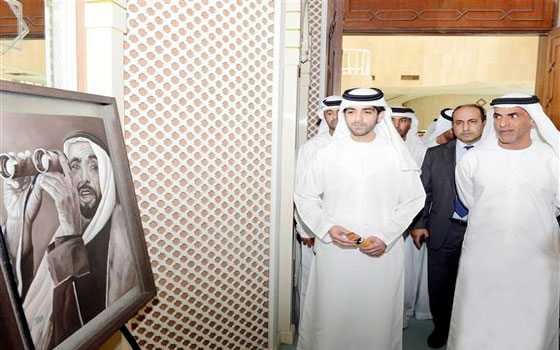 مصر اليوم - بن طحنون يفتتح متحف قصر الشّيخ زايد في العين