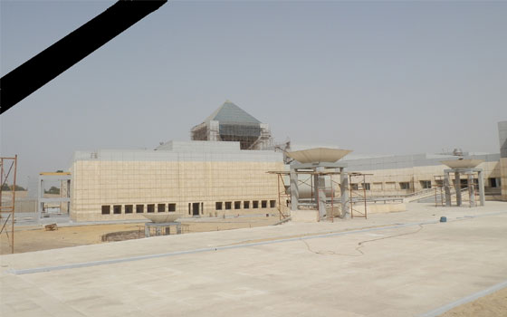 مصر اليوم - عاملو متحف الحضارة المصريّة يقيمون حفل تأبين للمشروع