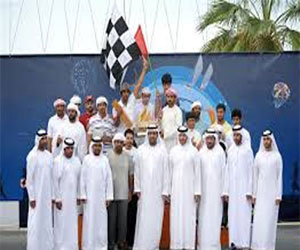   مصر اليوم - أحمد بن حمدان يتصدَّر سباق الكايد سيرف