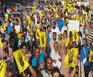 مصر اليوم - أمن المنيا يفض مسيرات إخوانية بالغاز المسيل للدموع