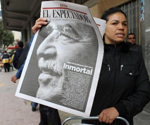   مصر اليوم - فيدل كاسترو بخير لكنه محبط جراء وفاة غارسيا ماركيز