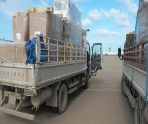   مصر اليوم - وصول معدات وتجهيزات طبية إلى مدينة الكفرة الليبية