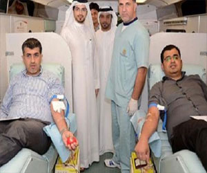   مصر اليوم - إدارة جامعة عجمان للعلوم تنظم حملة للتبرع بالدم