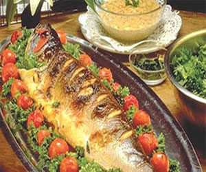   مصر اليوم - صينية سمك بالريحان و الروزماري