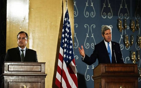   مصر اليوم - فهمي يستعرض مع رئيسَيْ وأعضاء في النوّاب الأميركيّ الإنجازات السياسيّة في مصر