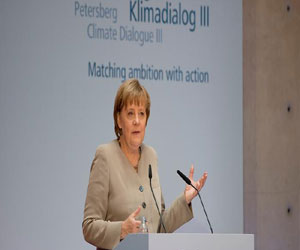   مصر اليوم - ميركل تحذر من عواقب وخيمة لتغير المناخ