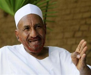 مصر اليوم - السودان: المهدي ينتقد مواقف الدول الكبرى من الحريات الإعلامية