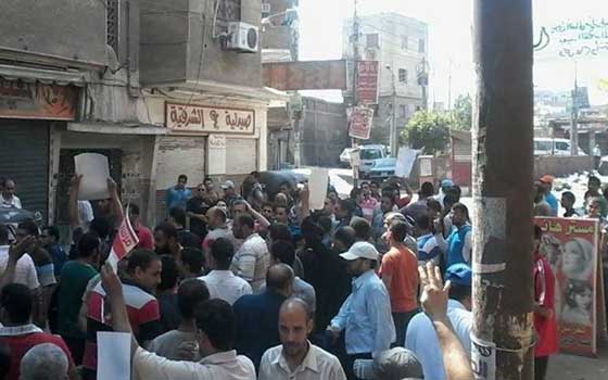 مصر اليوم - مسيرة لأنصار مرسي في الشرقيّة للتنديد بالعدوان على غزة