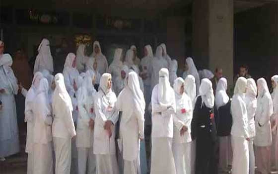   مصر اليوم - إضراب أعضاء هيئة التمريض في مشافي جامعة الزقازيق