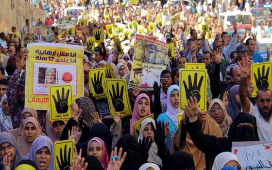 مصر اليوم - ثلاث مسيرات لـالإخوان في أسيوط ضمن أسبوع المقاومة أمل الأمة