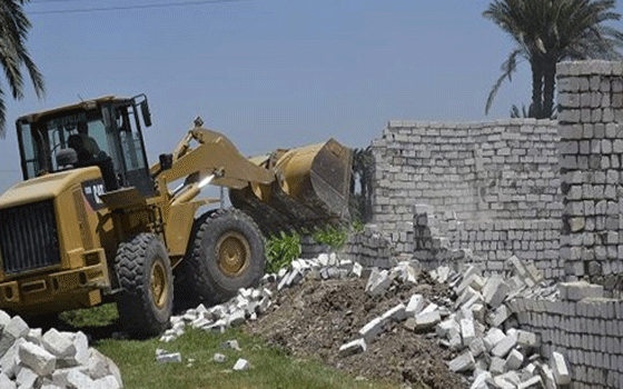 مصر اليوم - إزالة 19 حالة تعدٍ على الأراضي الزراعية في الشرقية