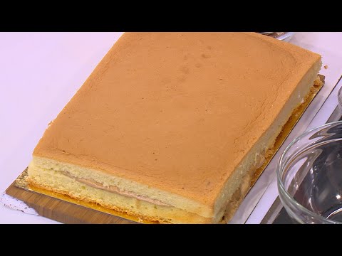 طريقة عمل كيكة إسفنجية