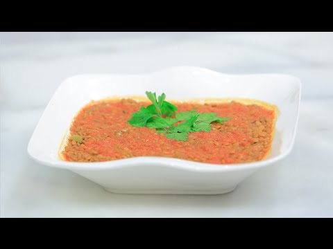طريقة عمل عدس بني بالطماطم