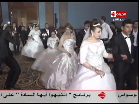 شاهد تقريرعن حفل زواج جماعي للأيتام
