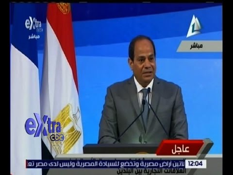 شاهد  السيسي يؤكّد أن فرنسا تاسع شريك تجاري لمصر