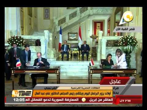 هولاند يزور البرلمان ويلتقي رئيس المجلس