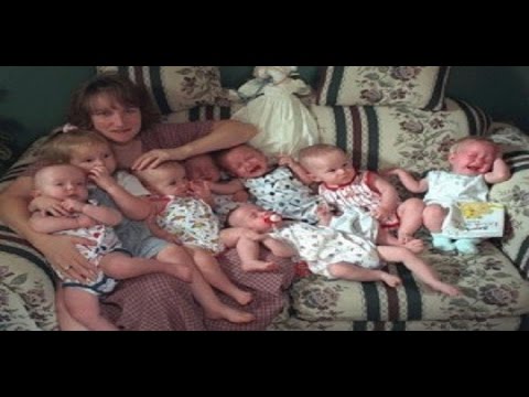 شاهد كيف أصبح 7 توائم بعد مرور 18 عامًا