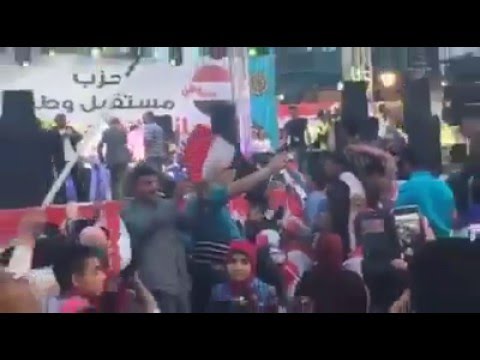 شاهد احتفال أهالي الإسكندرية في سيدى جابر