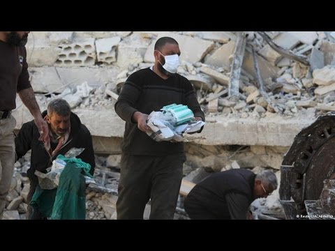 شاهد أطباء بلا حدود تعلن تدمير المستشفى الذي تدعمه في حلب بقصف مباشر
