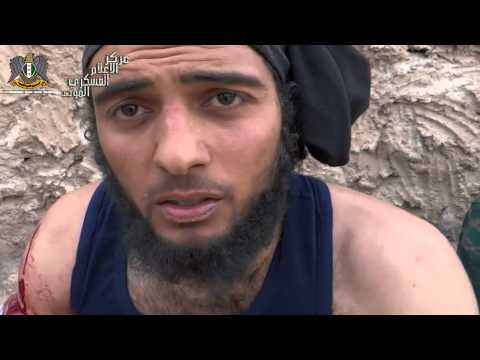 شاهد الجيش الحر يأسر عناصر من داعش