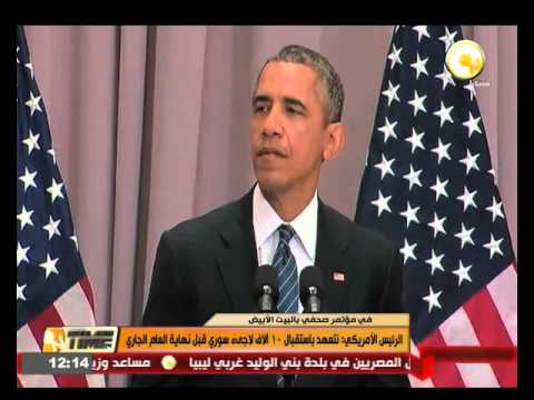 بالفيديو الرئيس الأميركي يتعهد باستقبال 10 آلاف لاجئ سوري قبل نهاية العام الجاري