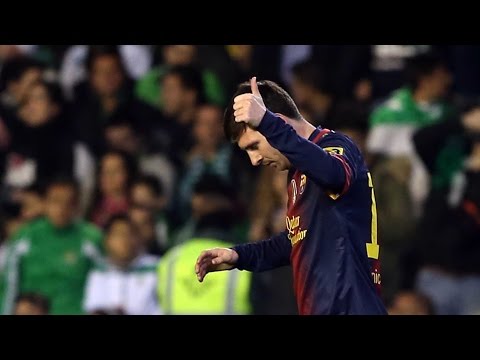 برشلونة يحمس جمهوره بهدف ميسي