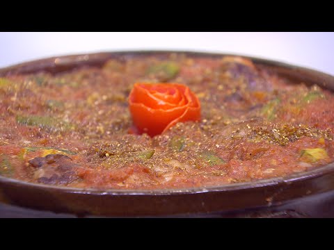 طريقة عمل بامية باللحمة