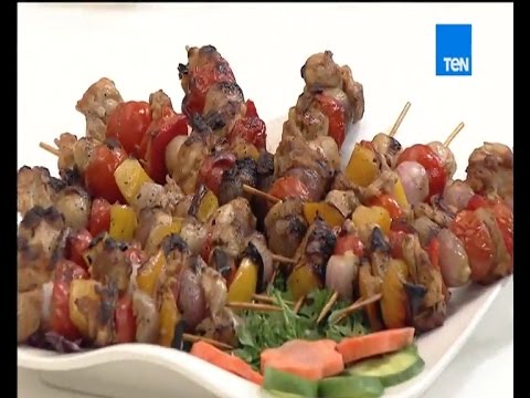 طريقة عمل الشيش طاووق المشوي
