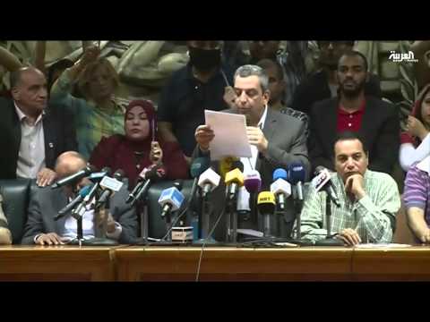 بالفيديو اجتماع لنقابة الصحافيين للرد على اقتحام الأمن لمقرها