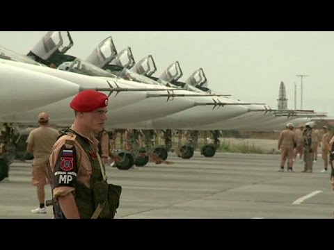 شاهد يورونيوز داخل القاعدة العسكرية الروسية حميميم