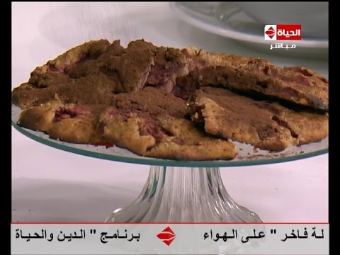 شاهد طريقة عمل فطيرة الفراولة الدايت