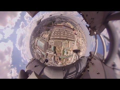 تصوير موسكو من على متن مروحية مي8