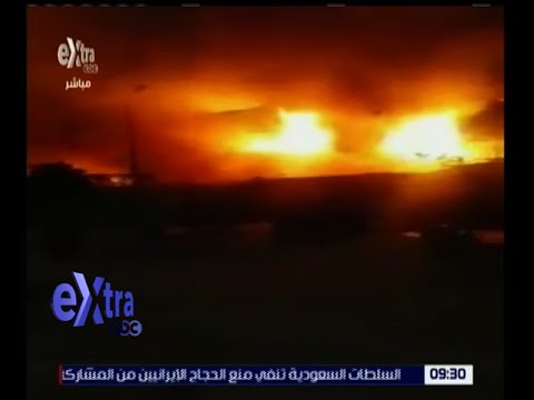 مصابان في حريق بمصانع للأخشاب في المنطقة الصناعية في دمياط الجديدة
