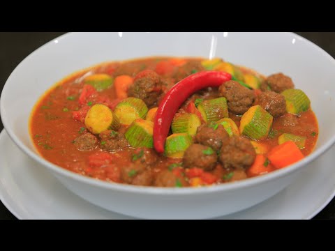 بالفيديو طريقة عمل كرات اللحم بالكمون