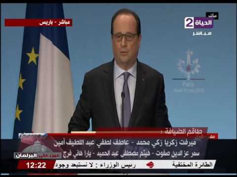 فرنسوا أولاند يكشف أهم تفاصيل اختفاء الطائرة المصرية