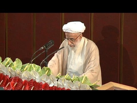 بالفيديو  انتخاب آية الله المحافظ أحمد جنتي رئيسا لمجلس خبراء القيادة