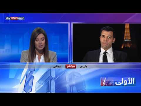 بالفيديو لقاء بين شيخ الأزهر والرئيس الفرنسي في القصر الإليزي